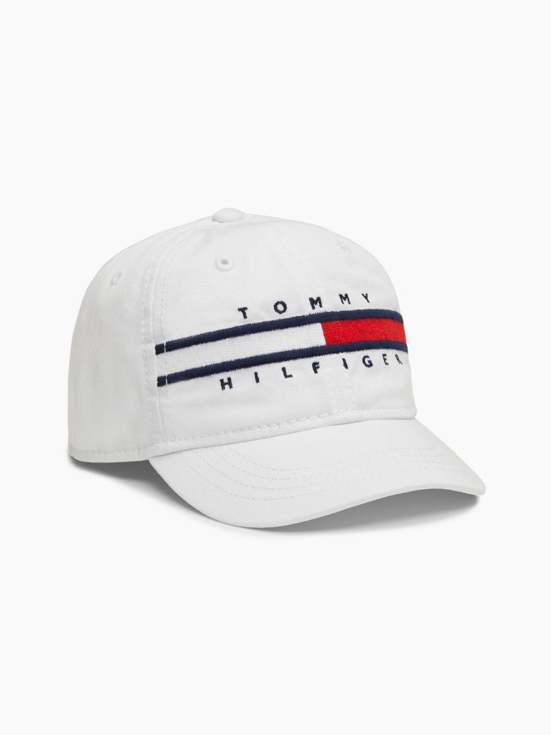 Fiú Tommy Hilfiger Babies\' Baseball HATS Fehér | HU 2357HAP